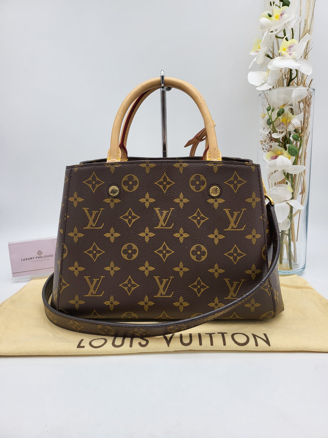 LOUIS VUITTON MONTAIGNE BB MONOGRAM