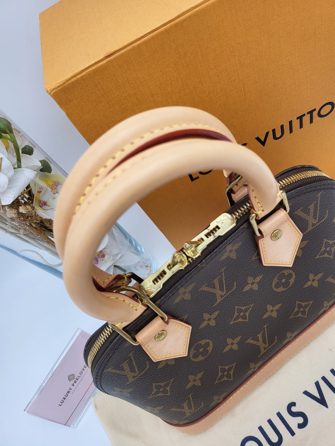 LOUIS VUITTON ALMA BB MONOGRAM (RFID)