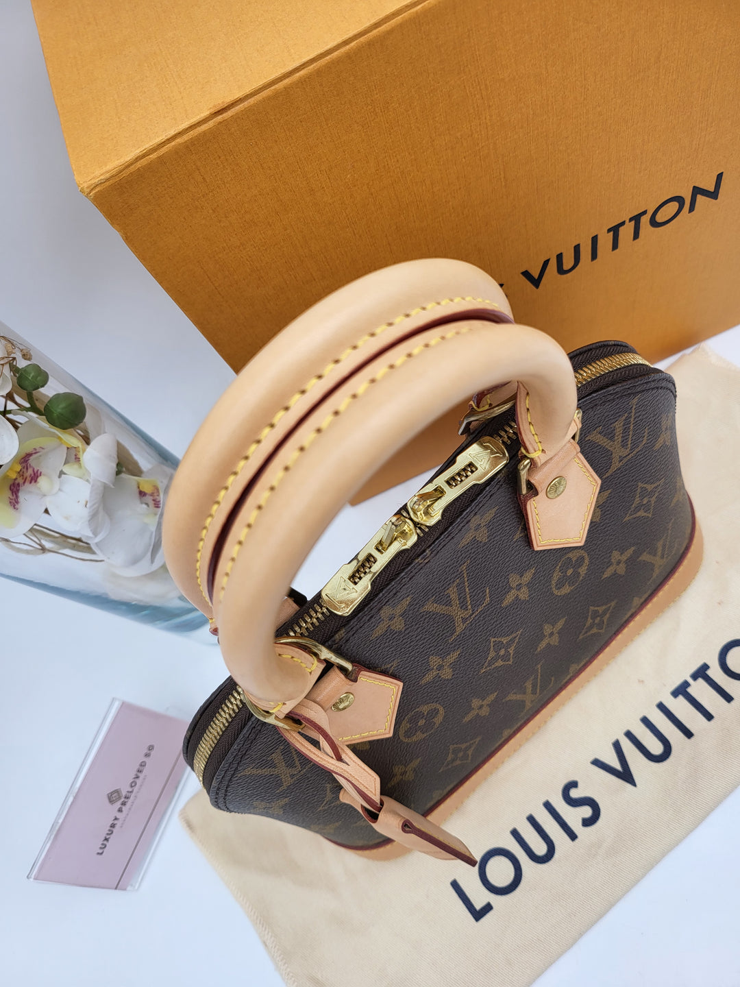LOUIS VUITTON ALMA BB MONOGRAM (RFID)