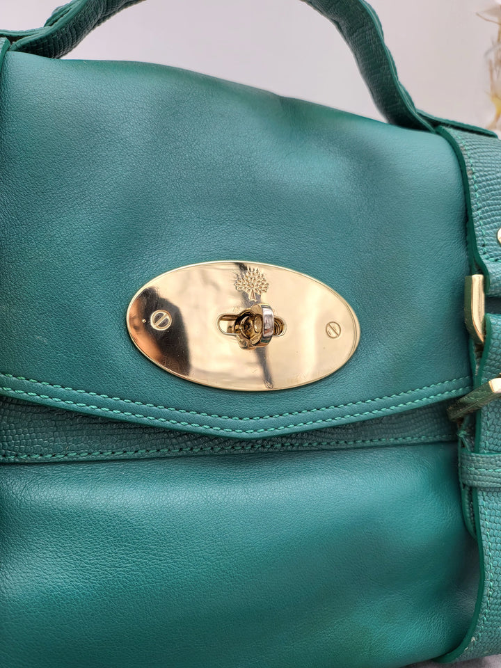 MULBERRY MEDIUM ALEXA EMERALD