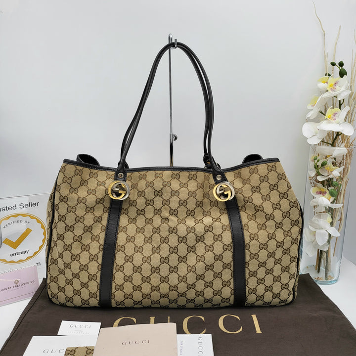 GUCCI TOTE CANVAS