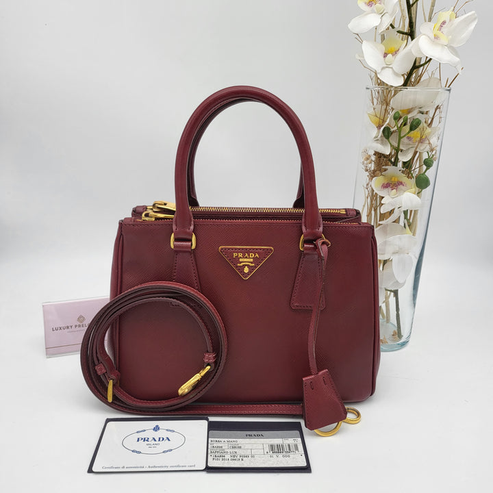 PRADA SAFFIANO SMALL 2 WAY BAG