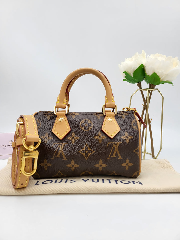 LOUIS VUITTON NANO SPEEDY MONOGRAM