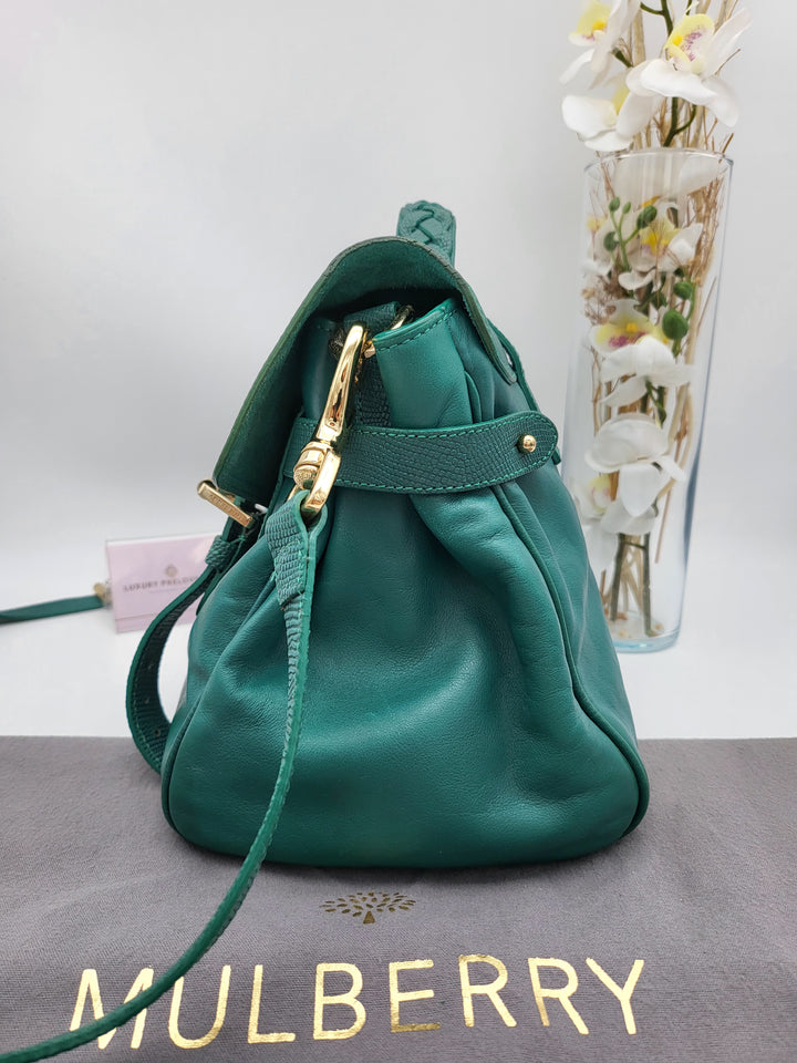 MULBERRY MEDIUM ALEXA EMERALD