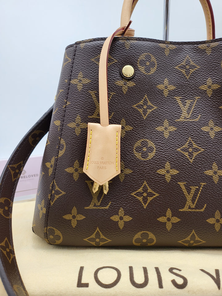 LOUIS VUITTON MONTAIGNE BB MONOGRAM