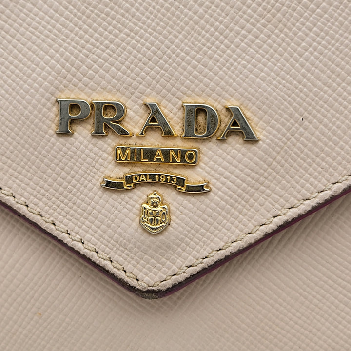 PRADA SAFFIANO ENVELOPE WALLET POUCH