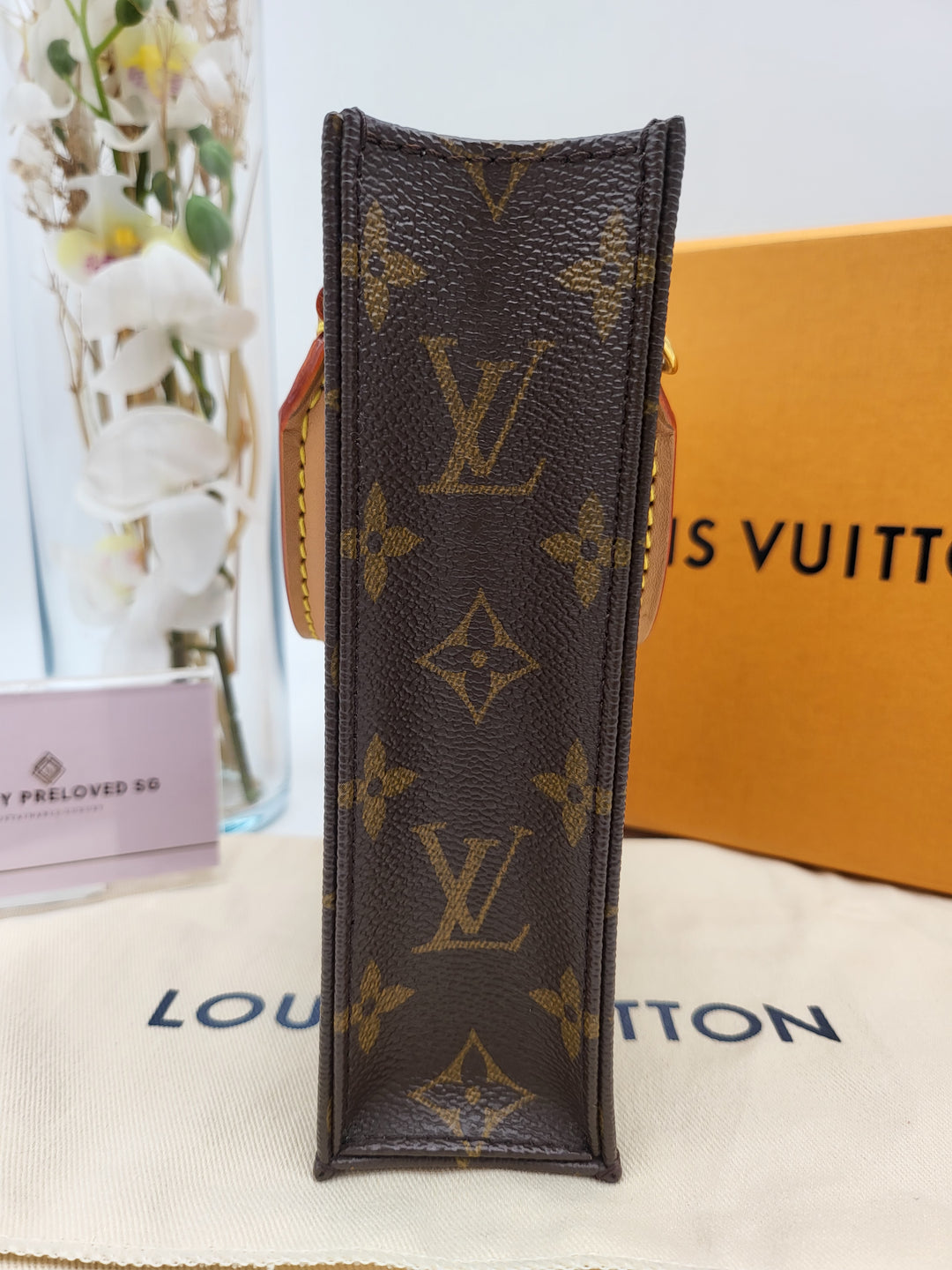 LOUIS VUITTON SAC PLAT MONOGRAM