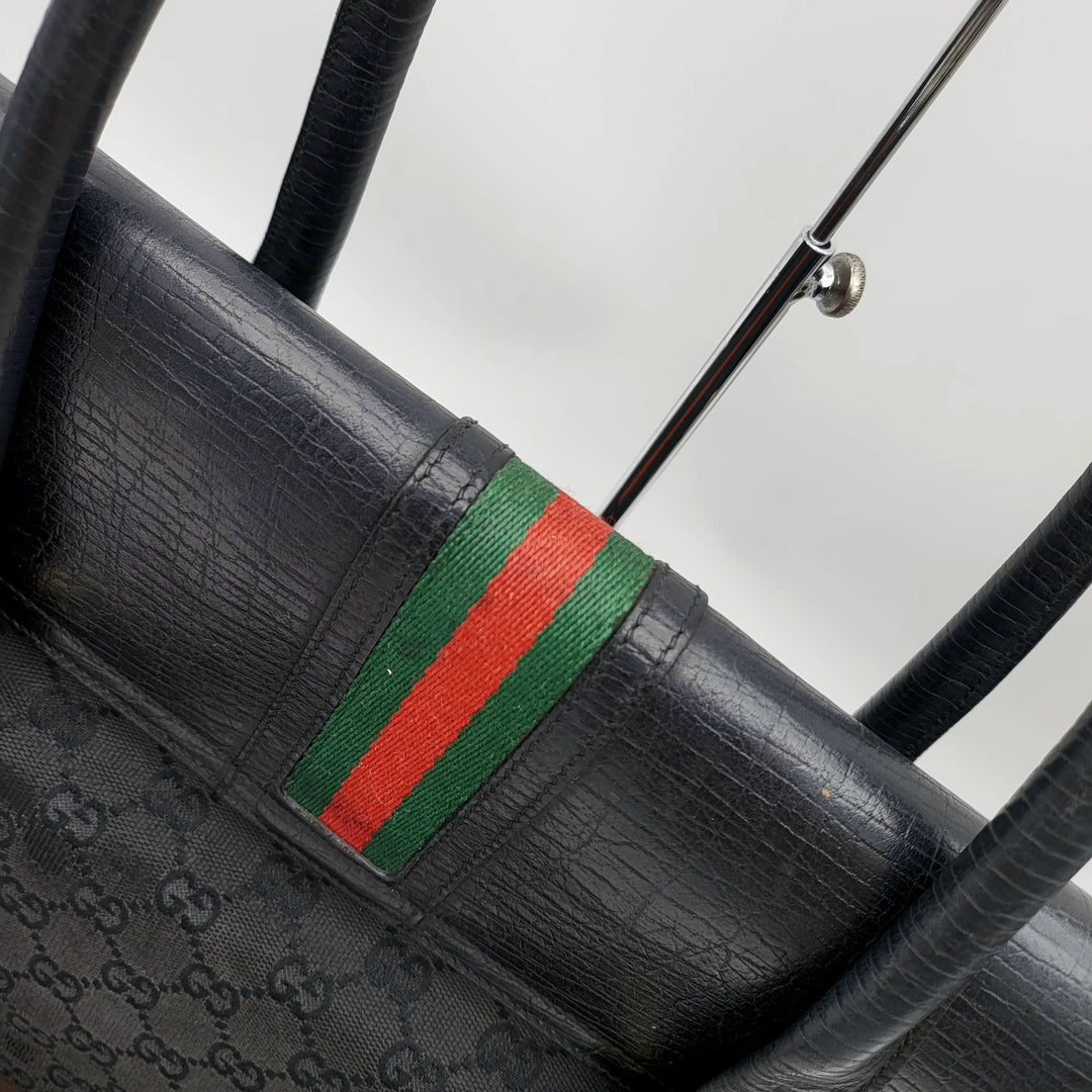 GUCCI OPHIDIA CANVAS SHOULDER BAG