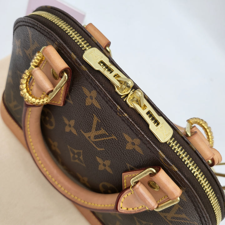 LOUIS VUITTON ALMA BB MONOGRAM