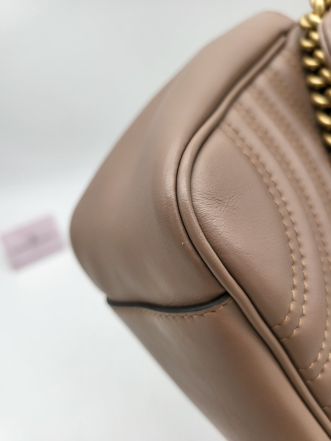 GUCCI MARMONT QUILTED GHW SHOULDER BAG