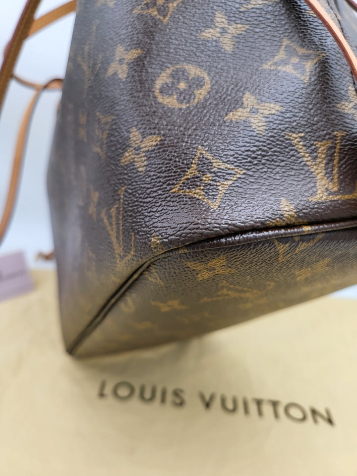LOUIS VUITTON NEVERFULL MM MONOGR W/ POUCH ( RFID )