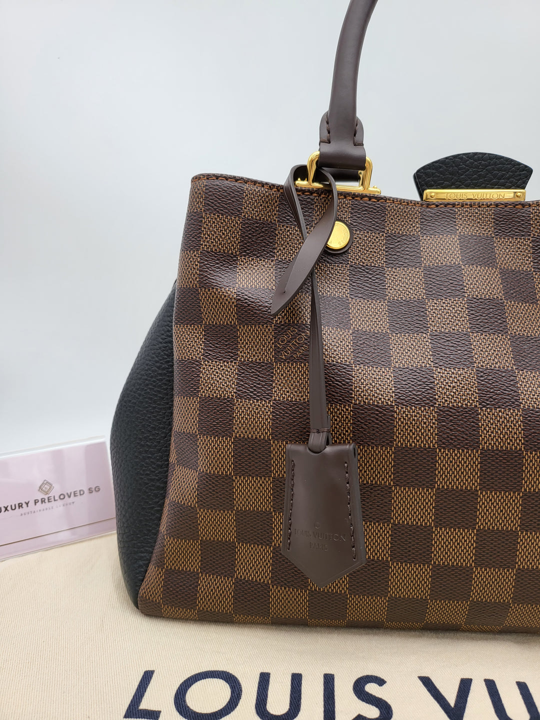 LOUIS VUITTON BRITTANY DAMIER EBENE