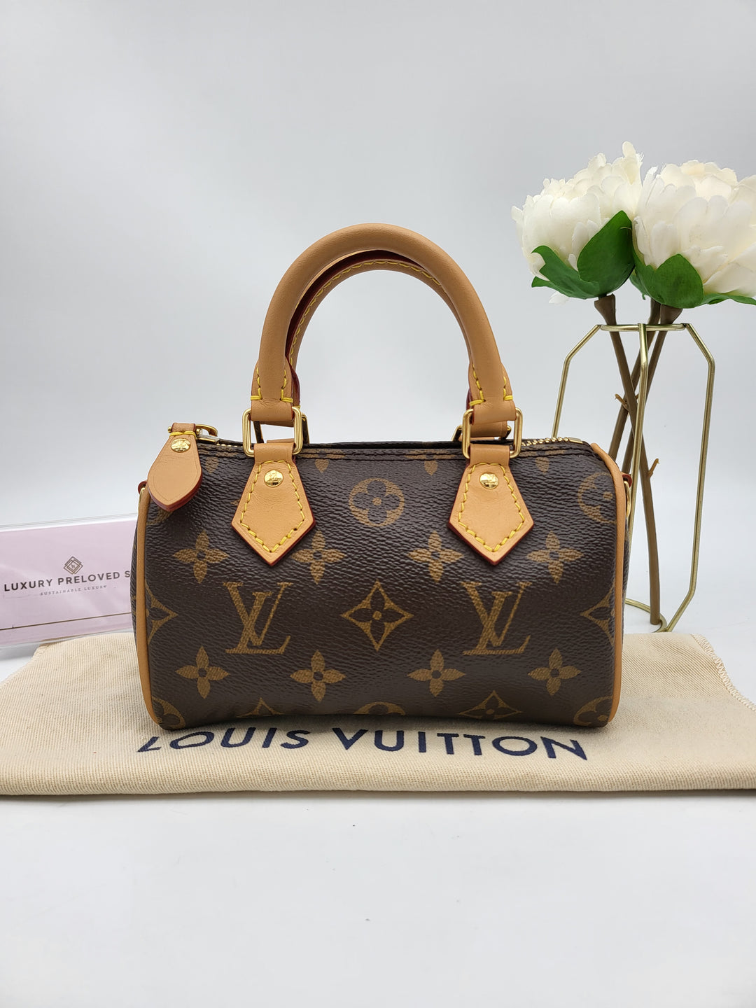 LOUIS VUITTON NANO SPEEDY MONOGRAM