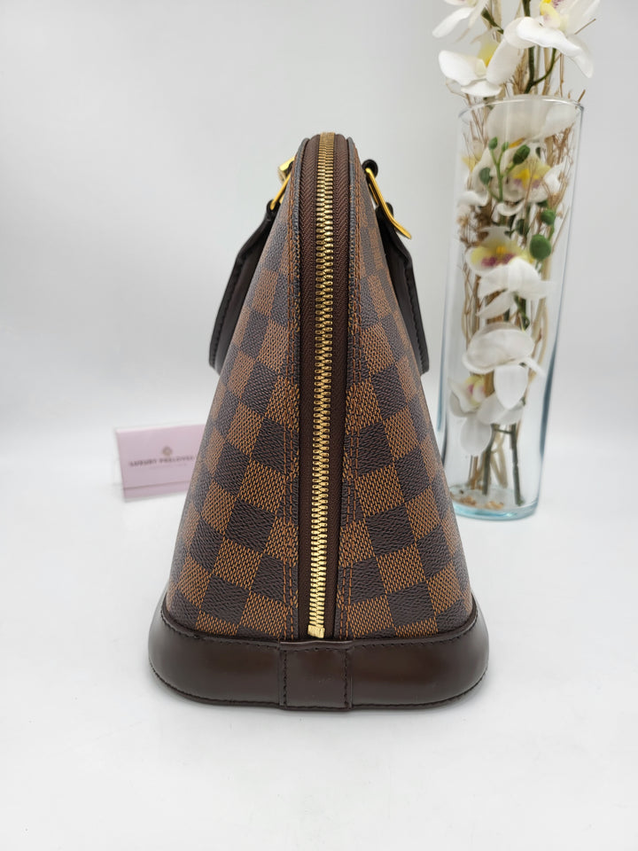 LOUIS VUITTON ALMA PM DAMIER EBENE