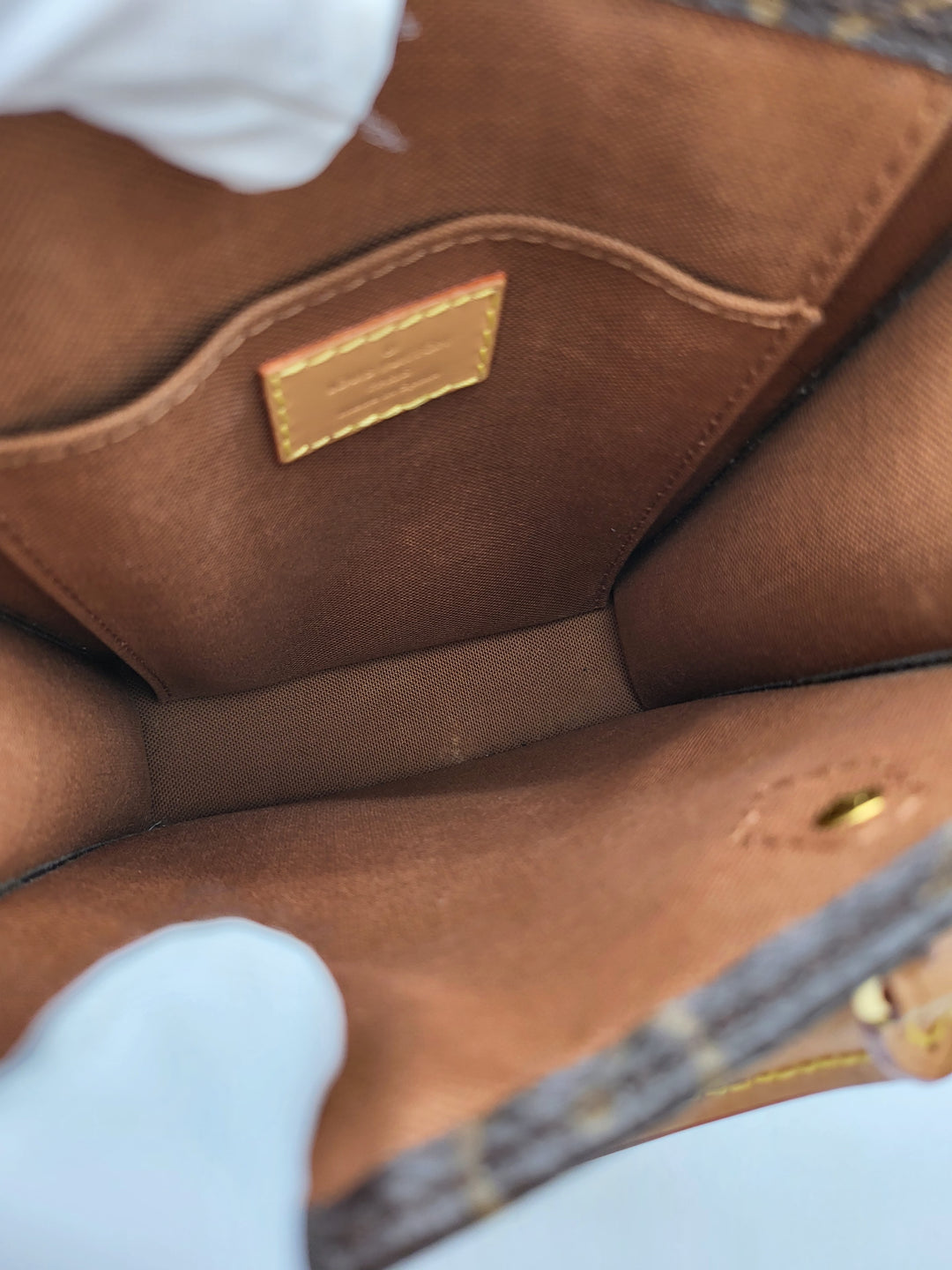 LOUIS VUITTON SAC PLAT MONOGRAM RFID