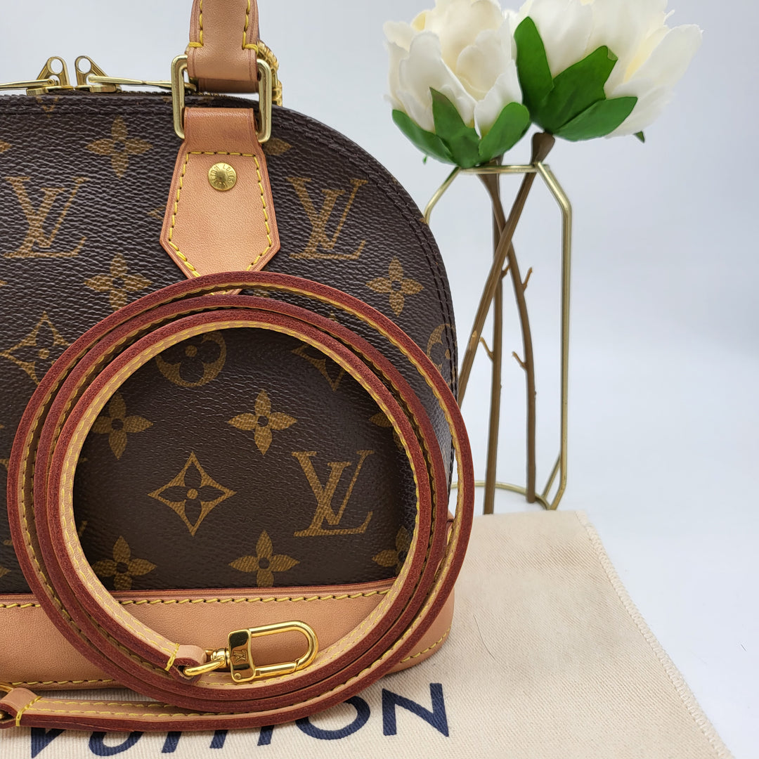 LOUIS VUITTON ALMA BB MONOGRAM