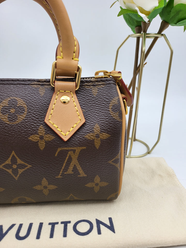 LOUIS VUITTON NANO SPEEDY MONOGRAM
