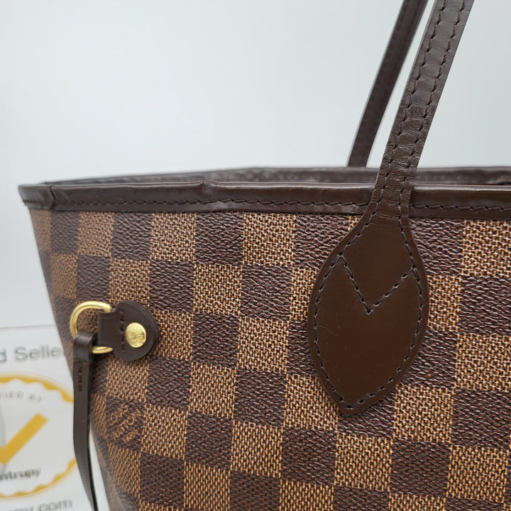 LOUIS VUITTON NEVERFULL MM DAMIER EBENE