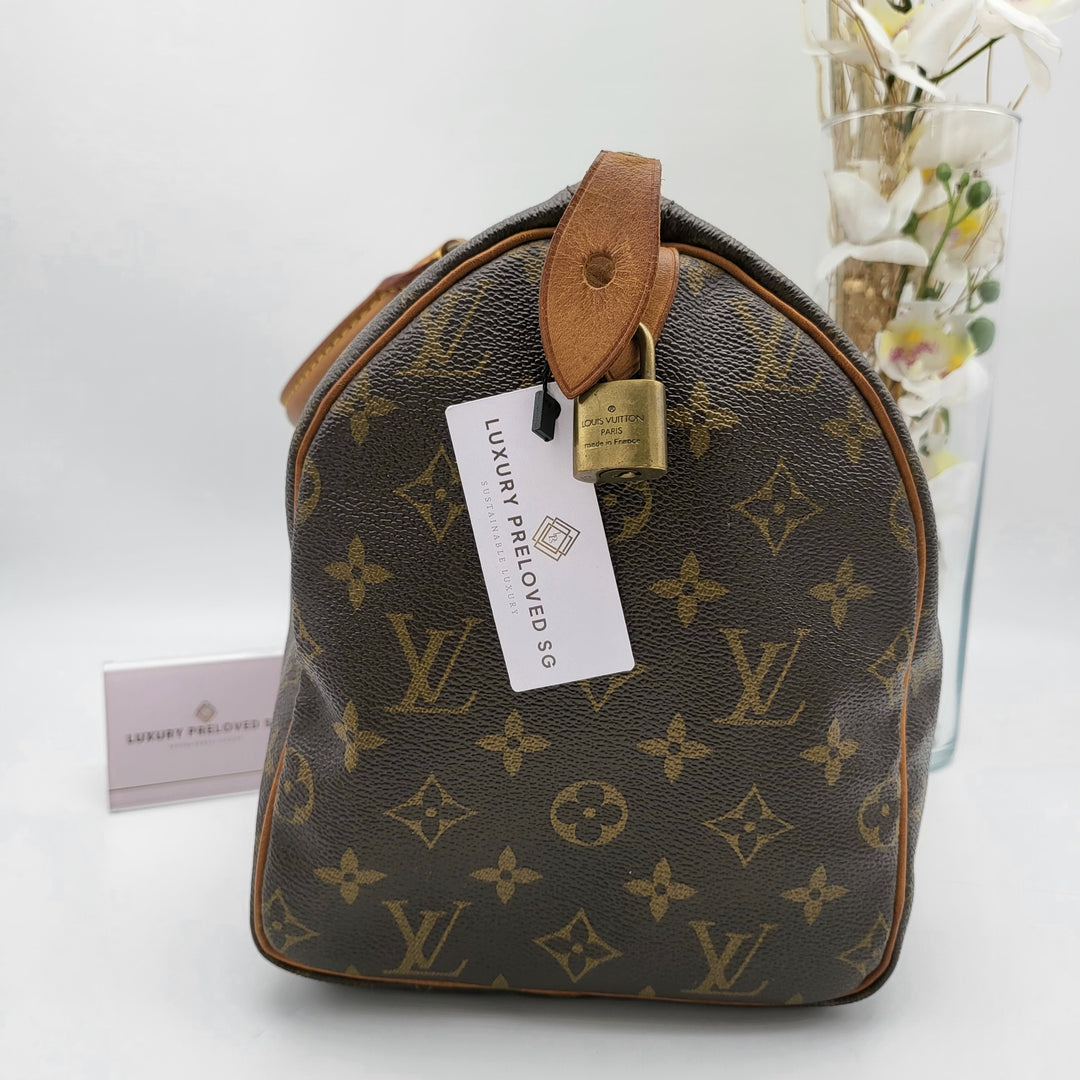 LOUIS VUITTON SPEEDY 30 MONOGRAM