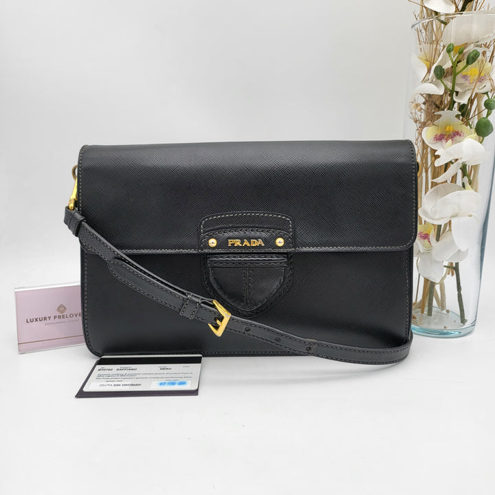 PRADA SAFFIANO SHOULDER BAG