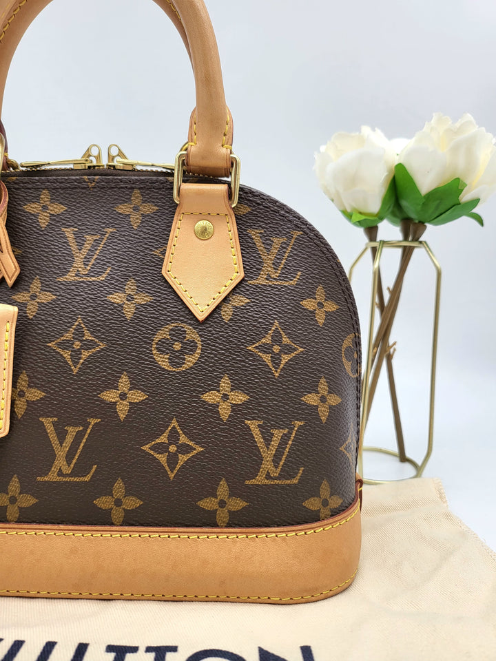 LOUIS VUITTON ALMA BB MONOGRAM