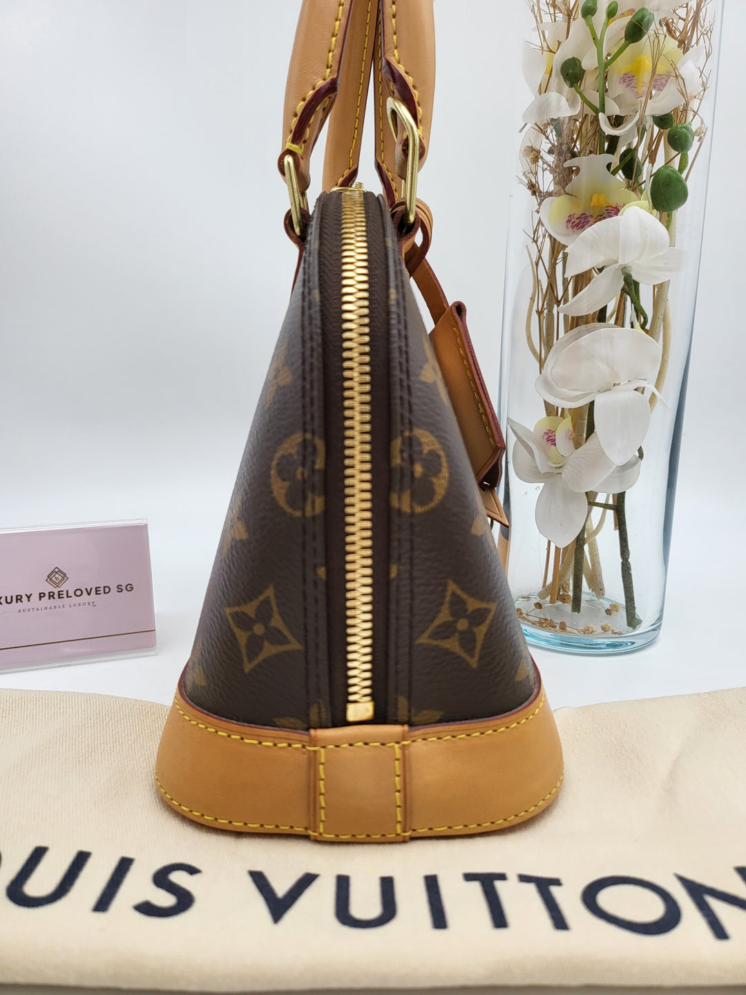 LOUIS VUITTON ALMA BB MONOGRAM