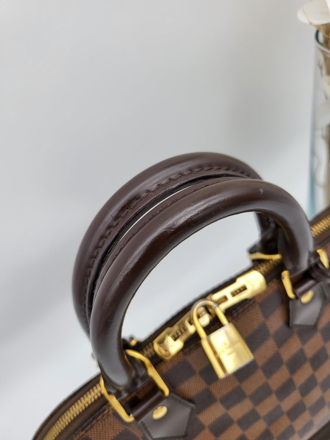 LOUIS VUITTON ALMA PM DAMIER EBENE