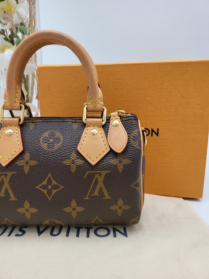 LOUIS VUITTON NANO SPEEDY MONOGRAM