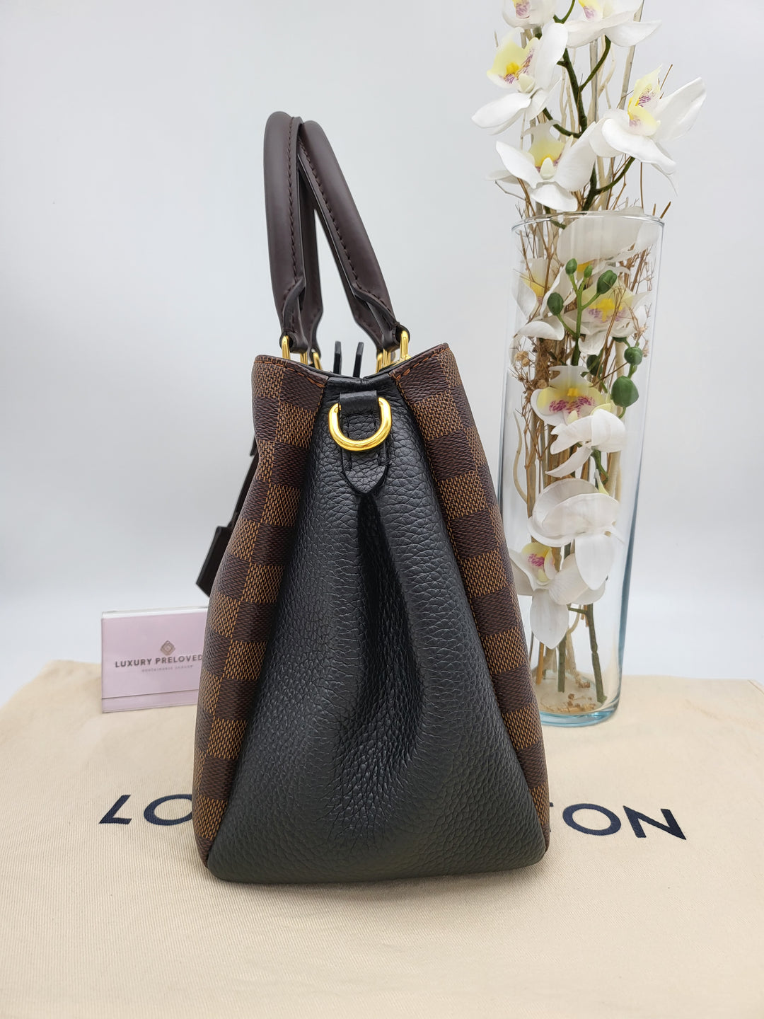 LOUIS VUITTON BRITTANY DAMIER EBENE