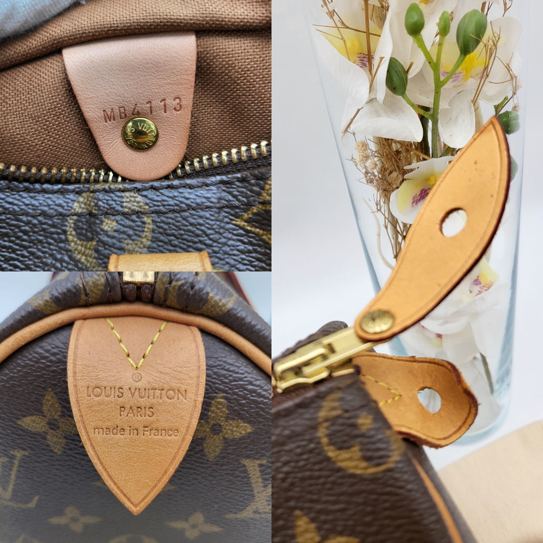 LOUIS VUITTON SPEEDY 25 MONOGRAM