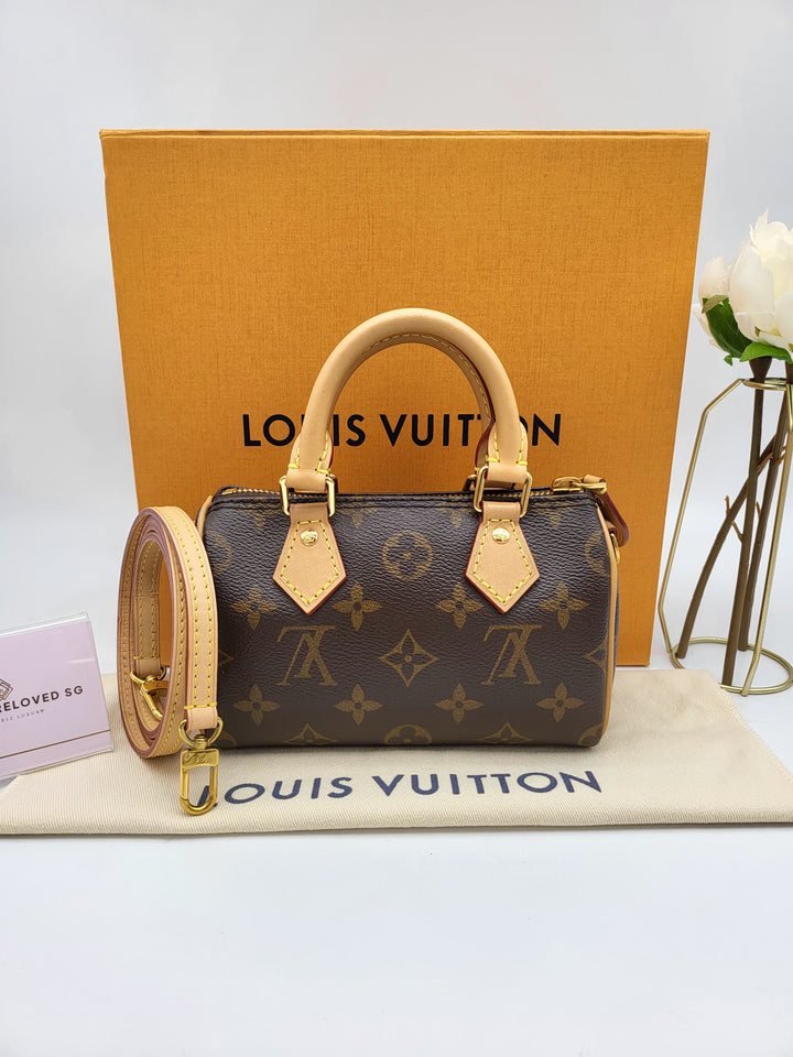 LOUIS VUITTON NANO SPEEDY MONOGRAM