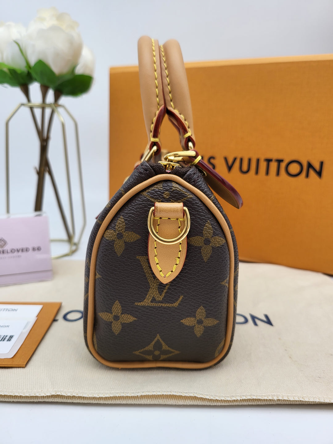 LOUIS VUITTON NANO SPEEDY VIVIENNE MONOGRAM