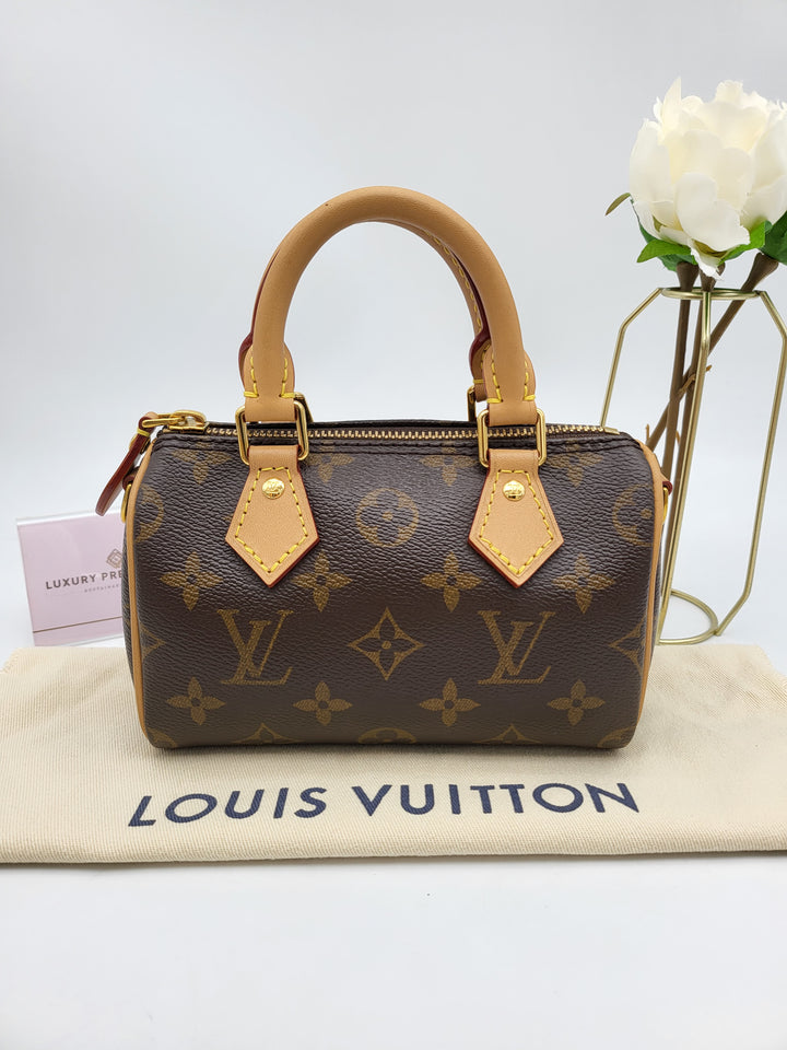LOUIS VUITTON NANO SPEEDY MONOGRAM