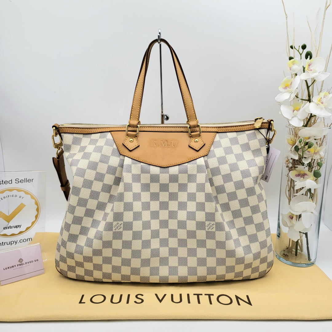 LOUIS VUITTON SIRACUSA AZUR GM