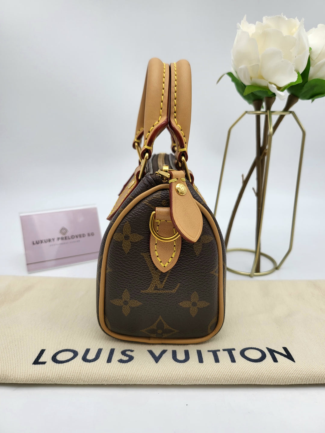 LOUIS VUITTON NANO SPEEDY MONOGRAM