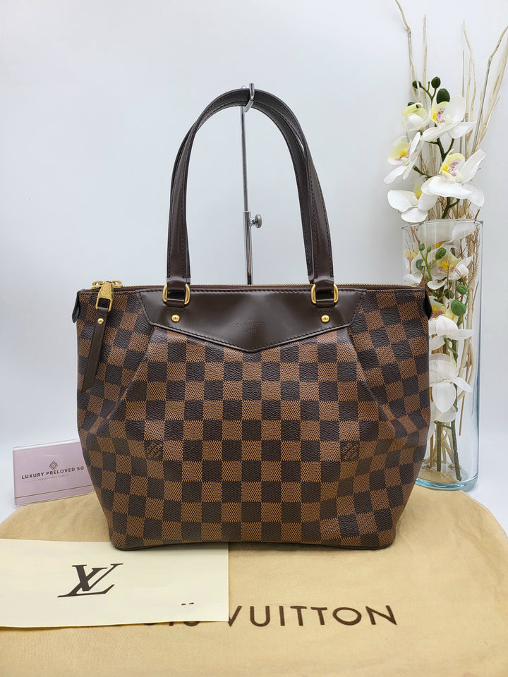 LOUIS VUITTON WESTMINSTER MM DAMIER EBENE