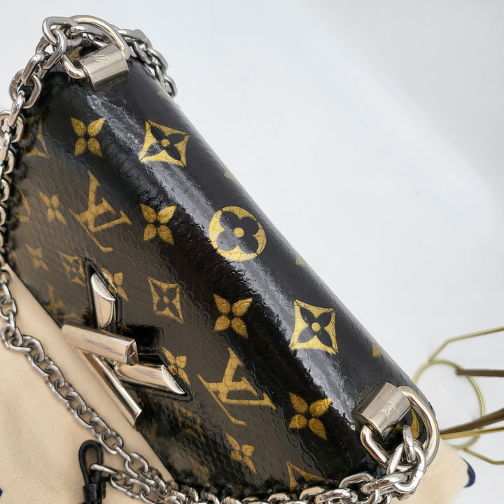 LOUIS VUITTON TWIST PYTHON MONOGRAM SHW