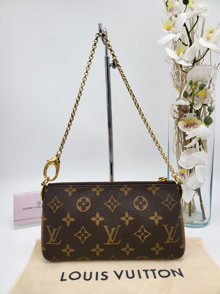 LOUIS VUITTON MILLA MM POCHETTE MONOGRAM