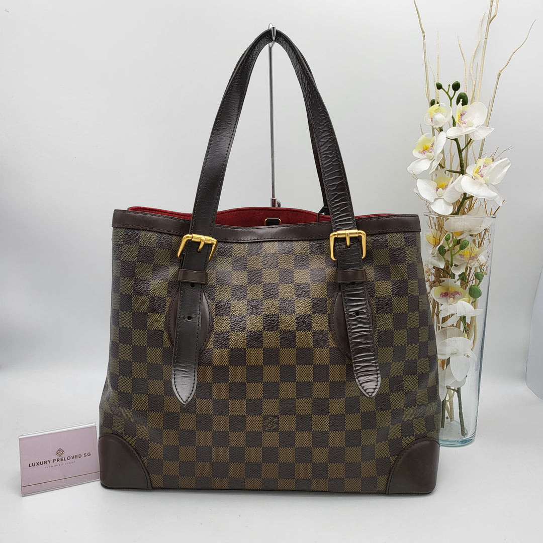 LOUIS VUITTON HAMPSTEAD MM DAMIER EBENE