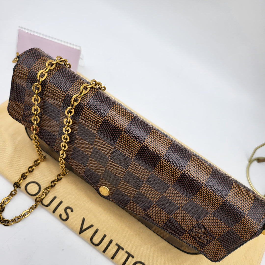 LOUIS VUITTON FELICIE DAMIER EBENE