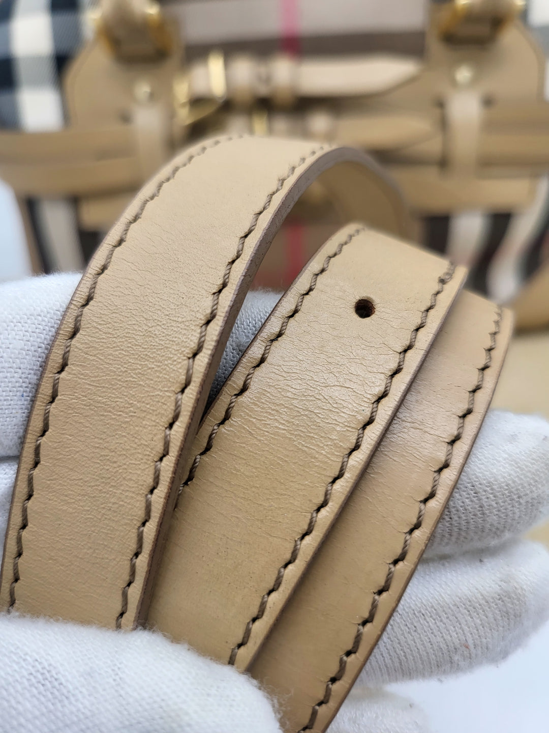 BURBERRY LONDON PVC BOSTON BAG