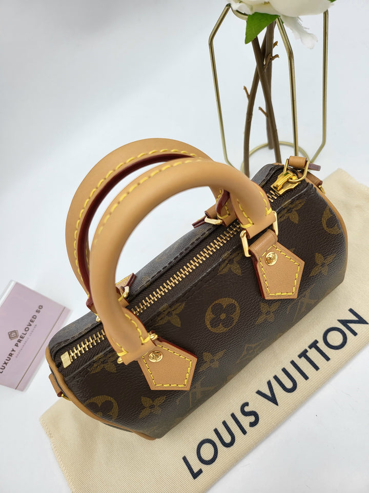 LOUIS VUITTON NANO SPEEDY MONOGRAM