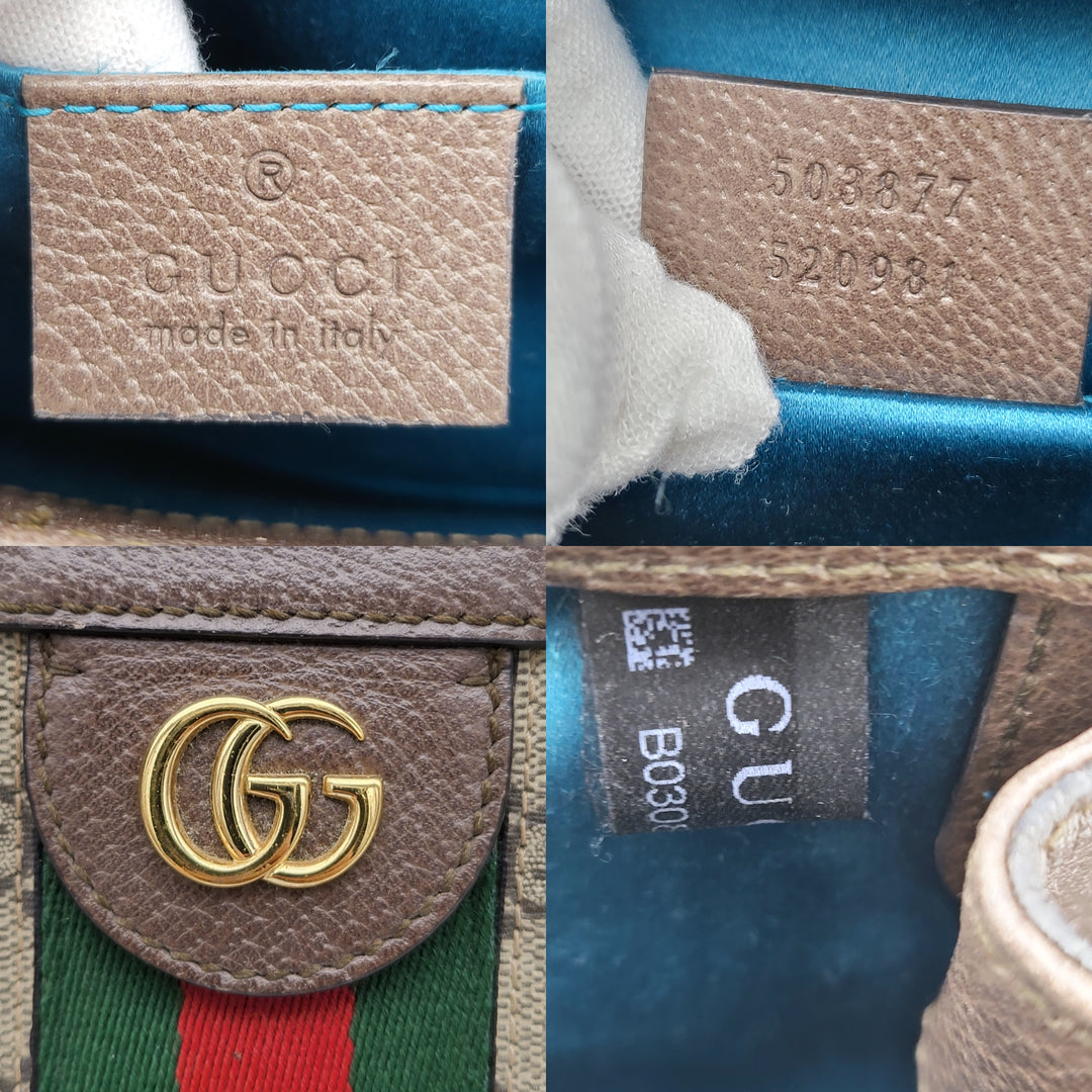 GUCCI OPHIDIA CLUTCH CHAINSLING BAG