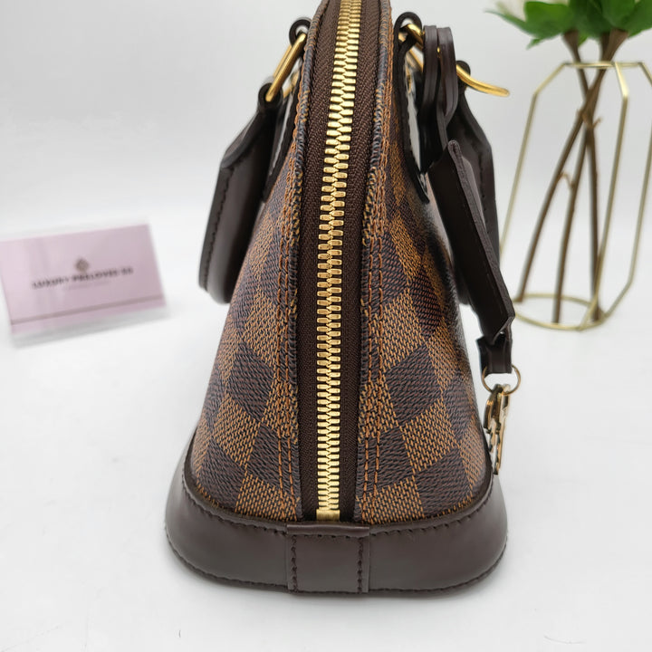 LOUIS VUITTON ALMA BB DAMIER EBENE