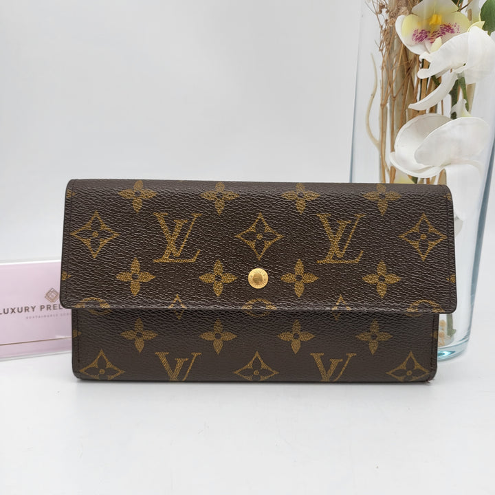 LOUIS VUITTON PORTEFEUILLE MONOGRAM