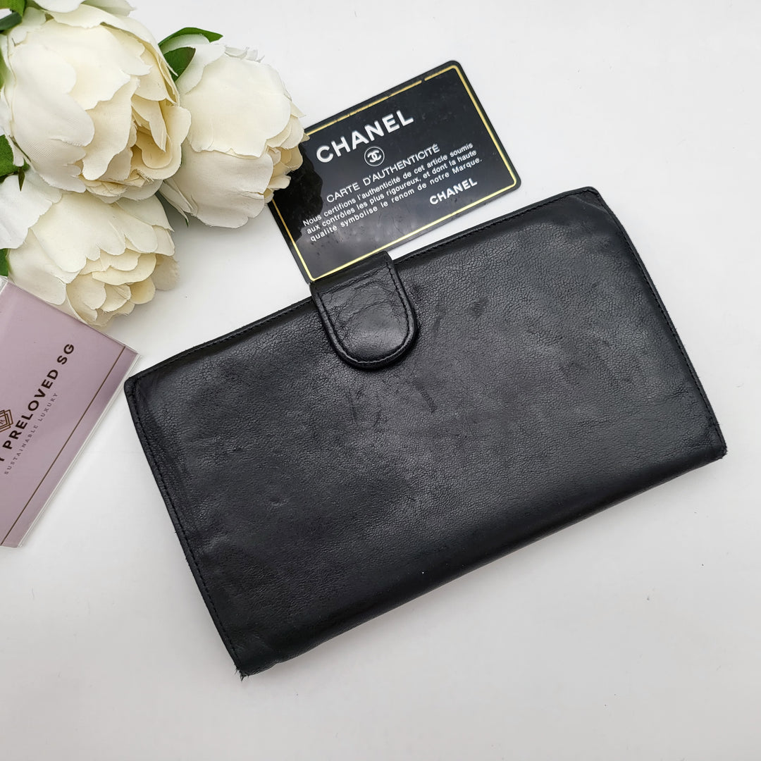 CHANEL LAMBSKIN TIMELESS WALLET