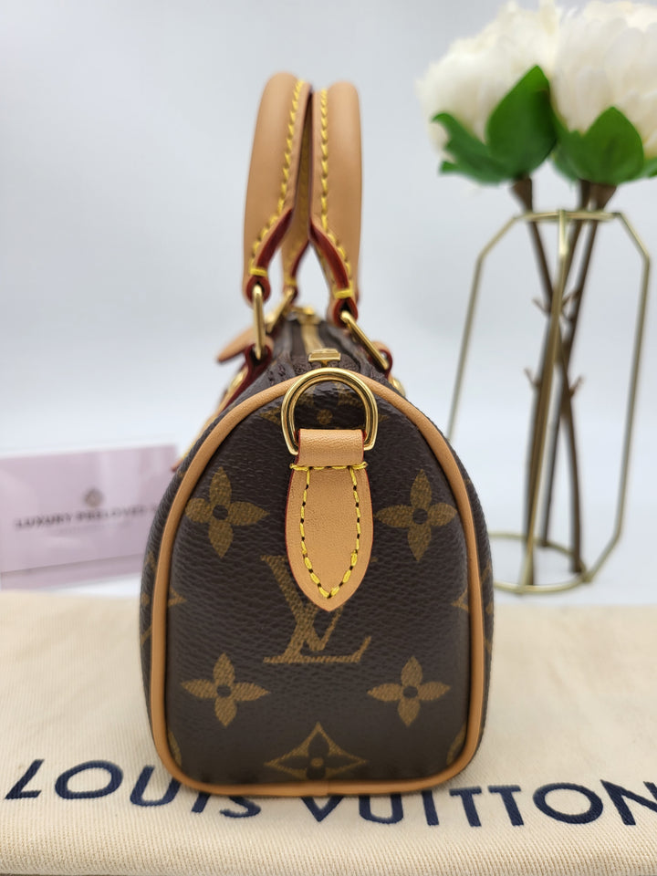 LOUIS VUITTON NANO SPEEDY MONOGRAM