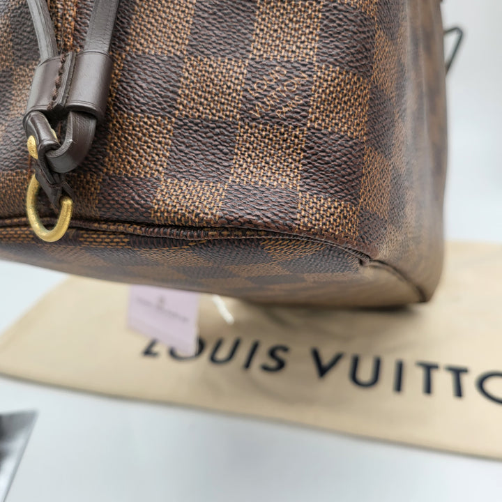 LOUIS VUITTON NEVERFULL MM DAMIER EBENE