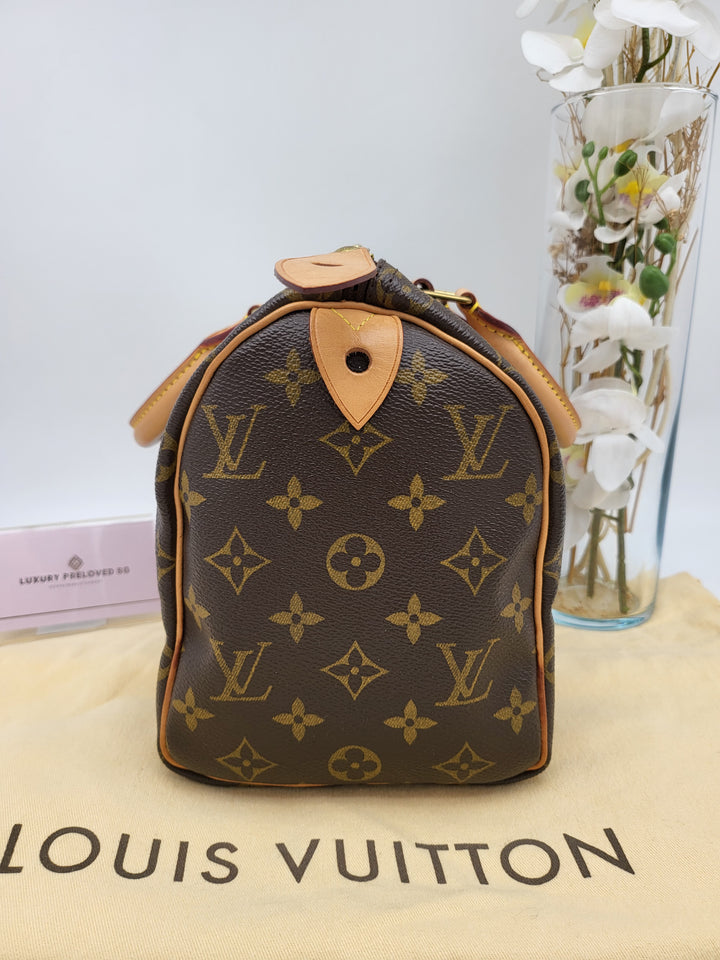 LOUIS VUITTON SPEEDY 25 MONOGRAM