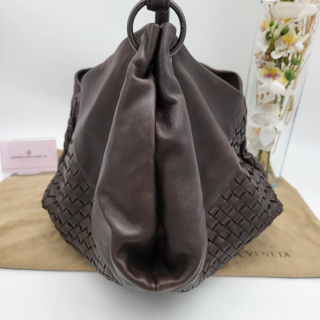 BOTTEGA VENETA INTERECCAITO SHOULDER BAG